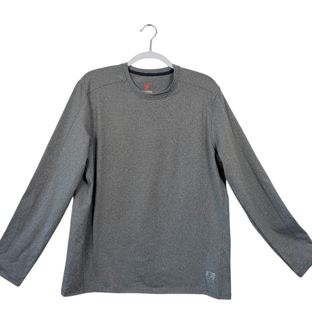 Rugged Elements Long Sleeve Performance Shirt‎ Size M Gray
